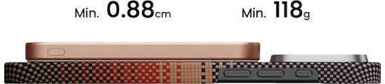 Pitaka PBQ2403 MagSafe Power Bank 5000mAh 15W με Θύρα USB-C Sunset