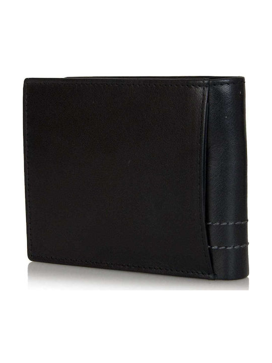 Leather Men's Wallet Classic Black