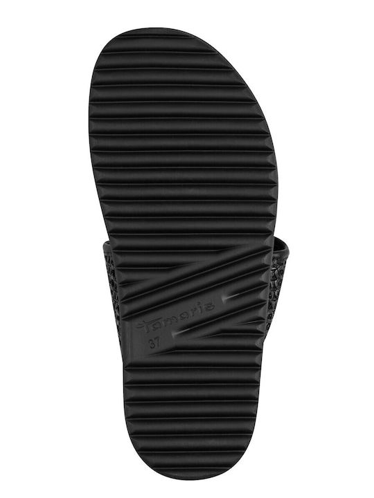 Women's Flat Sandals in Black Color