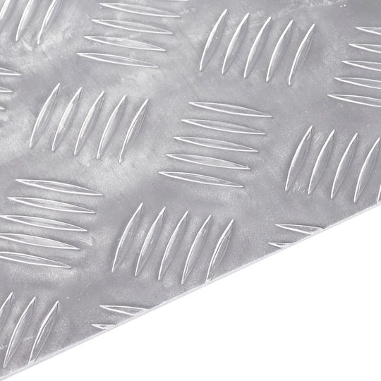 vidaXL Floor Material Aluminum for Steps 30x30cm 4pcs