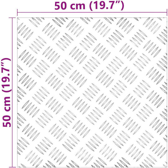 vidaXL Floor Material for Steps 50x50cm 2pcs