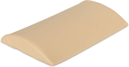 Habys Ημικυλινδρικό Μαξιλάρι Μέσης 40x25x5cm σε Μπεζ χρώμα G-KSPWK533019EKO