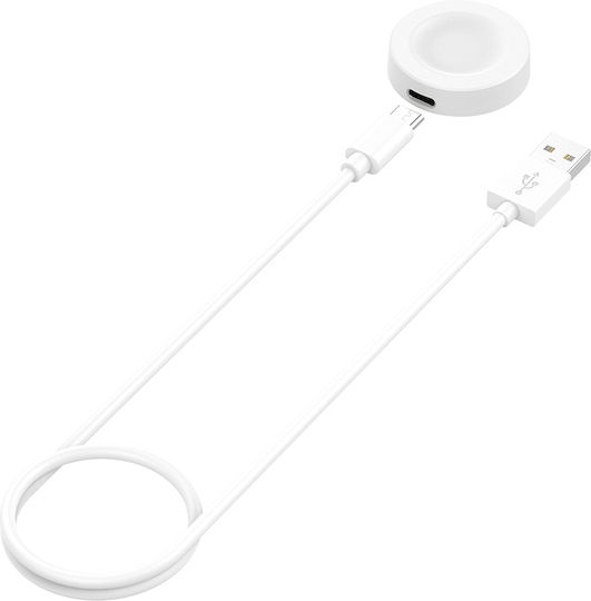 Techsuit Wearable Charger Huawei Watch 4, 4 Pro, GT4, Honor 4 Pro Whiteς