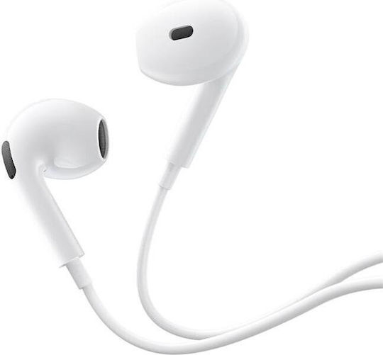 Baseus Encok Hz19 In-ear Handsfree Headphones with Connector 3.5mm White