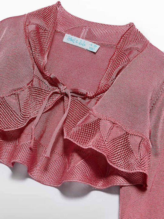 Kids Bolero Knitted Orange