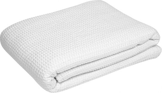 Waffle Kids Blanket White 160x230cm Waffle Kids Blanket White 160x230cm