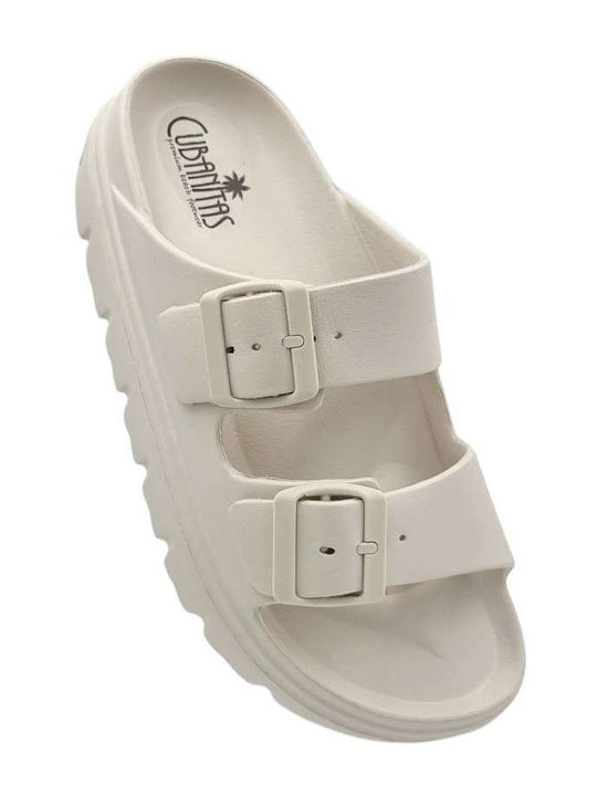 Women's Flip Flops Beige