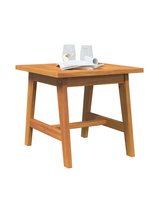 Sitting Room Table for Small Outdoor Spaces Made of Acacia Acacia 45x45x40cm
