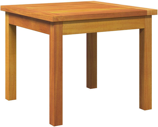 Sitting Room Table for Small Outdoor Spaces Made of Acacia Acacia 45x45x38cm