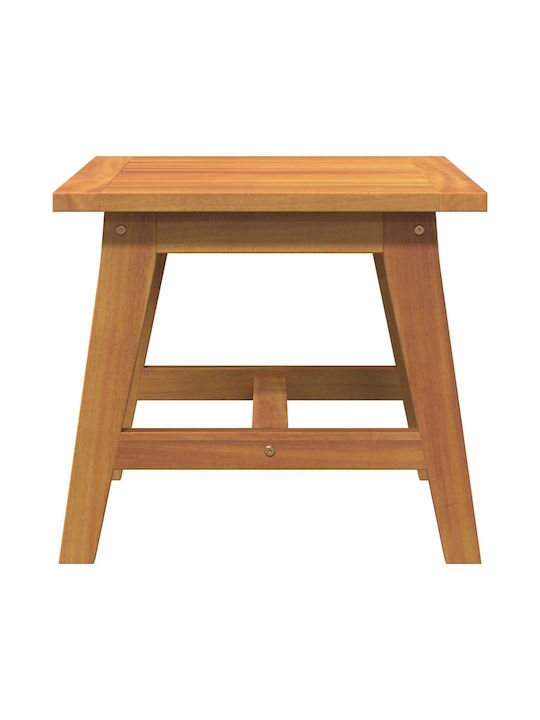 Sitting Room Table for Small Outdoor Spaces Made of Acacia Acacia 45x45x40cm