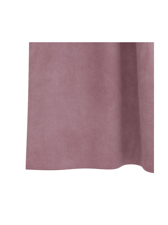 vidaXL Pink Curtains Set with Tab Top 140x245cm