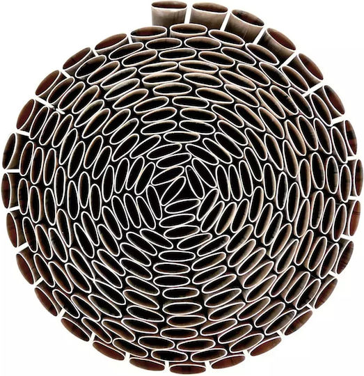 Καλαμωτή Pvc 10mm Διπλής Όψης Καφέ Καλαμωτη Pvc 10mm 200 Y X 300εκ Καφε 54136