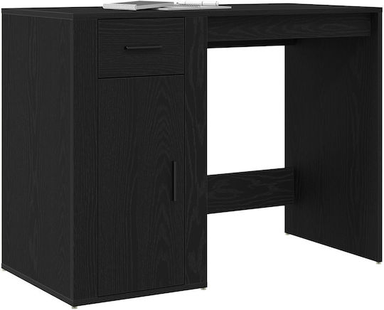 Schreibtisch 100x49x75cm Black Oak