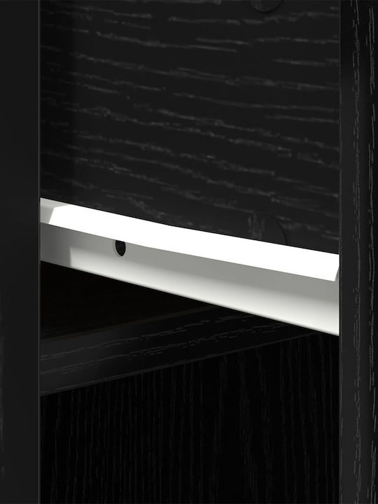 Schreibtisch Holz Black Oak 100x49x75cm
