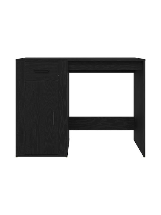 Schreibtisch Holz Black Oak 100x49x75cm