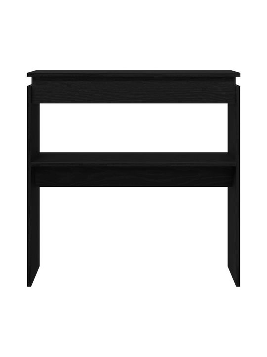 Конзолна маса Дървена Black Oak Д80xШ30xВ80cm