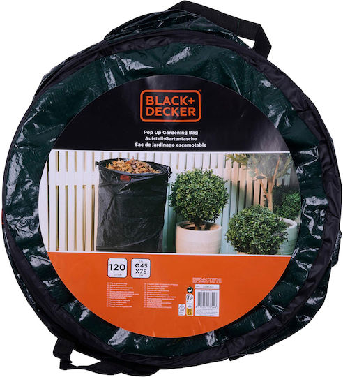Pop Up Garden Bag 120L Black+Decker 871125223704 Φ45x75