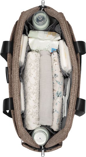 Kikka Boo Shoulder/Hand Diaper Bag Chelsea Beige 44x28x16cm.