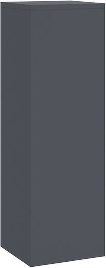 vidaXL Ανθοστήλες Μεταλλικές Γκρι 35x24x35εκ. 3τμχ