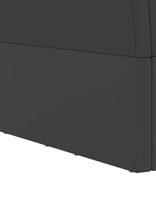 vidaXL Firepit Black 40x40x30cm