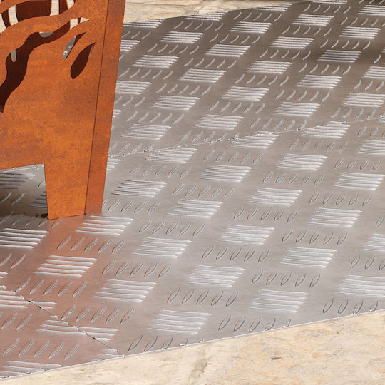 vidaXL Bodenmaterial für Treppen 100x50cm 4Stück