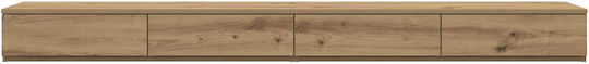 vidaXL Holzbettschublade Braune 180x36,5x16,5cm