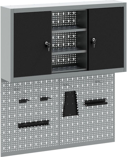 vidaXL Perforierte Wand 3 Stück 3321404