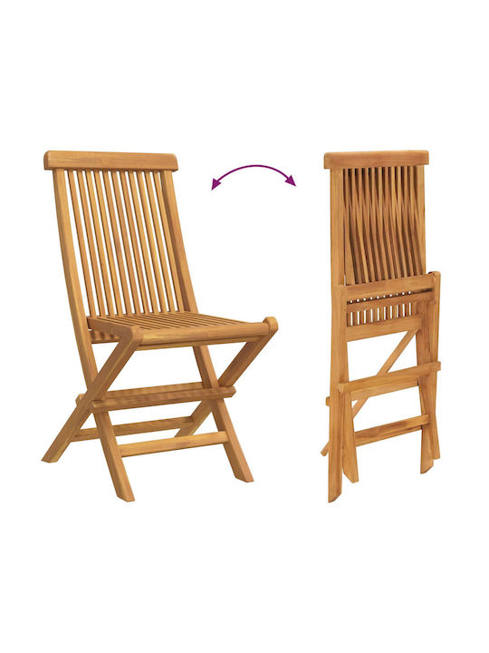Garten- und Outdoor-Möbelsets Typsatz Speisesaal 5 Stücke Braun