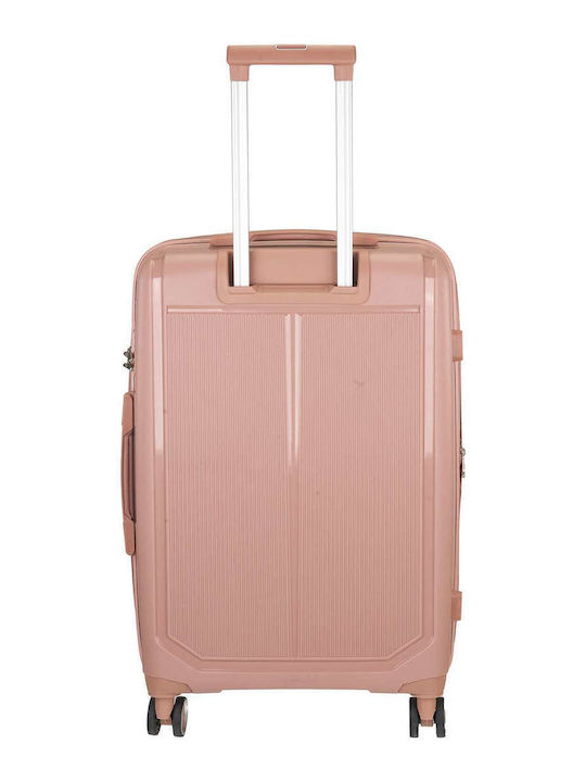 RCM Среден Куфар Rosegold с 4 колела Височина 65см.