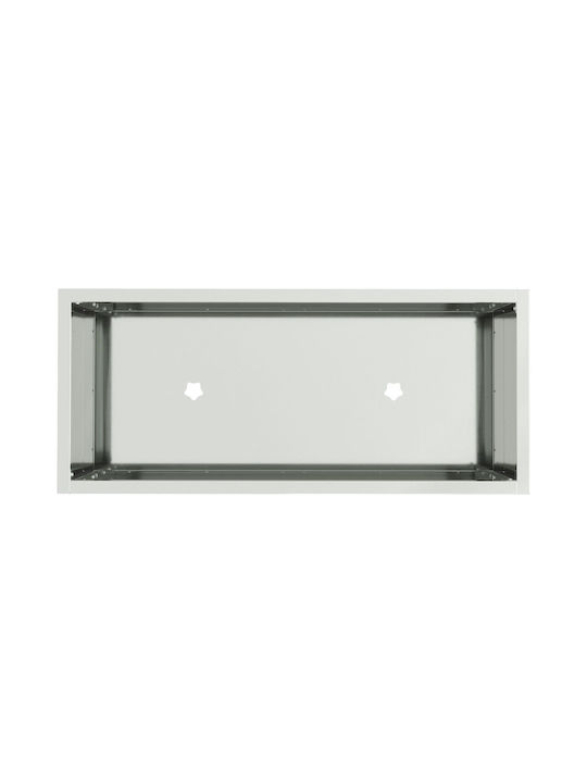 vidaXL Topf Metallisch 60x26x45cm.