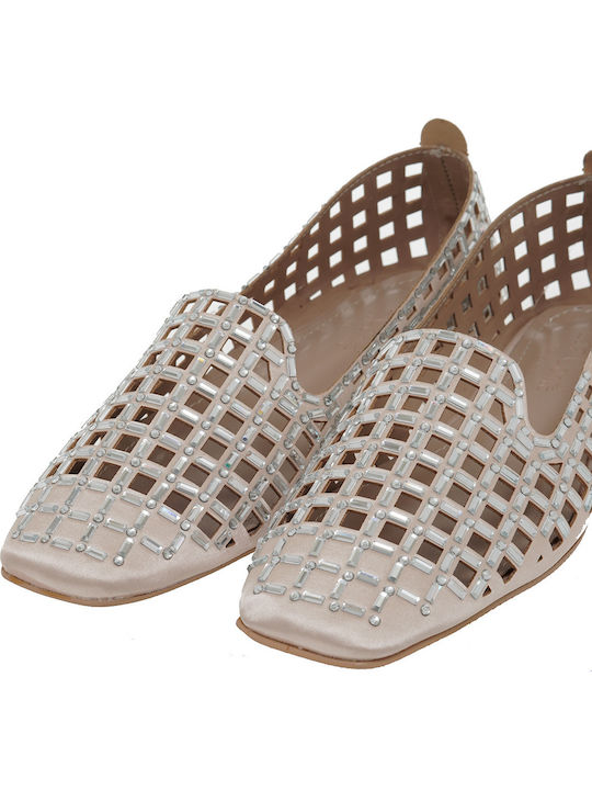 Дамски Loafers в Бял Цвят