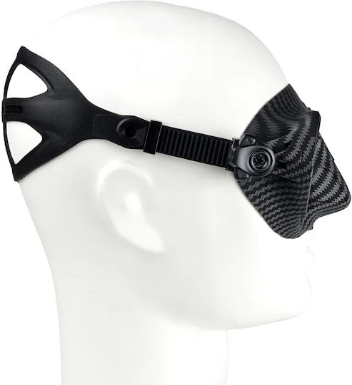 C4 Tauchmaske Silikon Grau