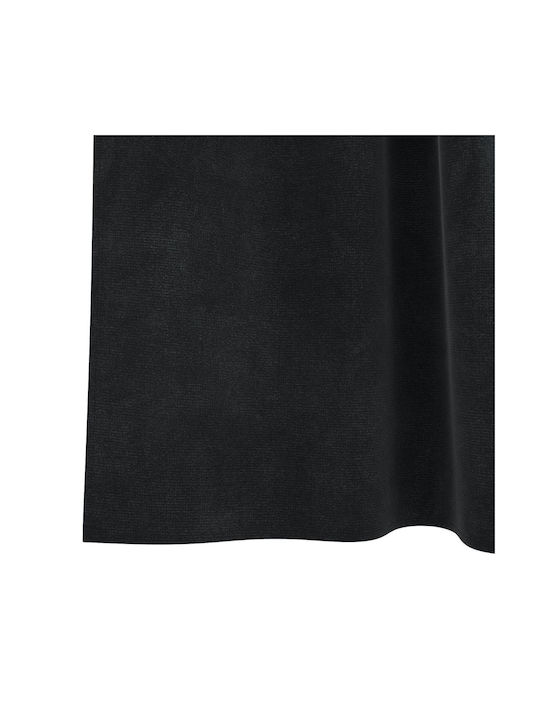 vidaXL Set Vorhänge Verdunkelung Fenster mit Bleistiftfalten Schwarze 140x175cm