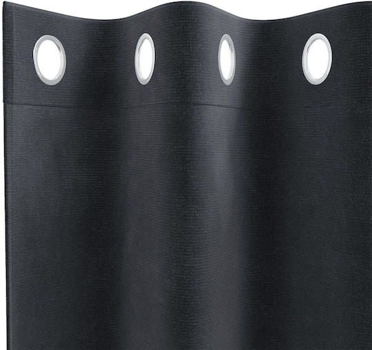 vidaXL vidaXL Vorhänge mit Grommets Grau 140x245cm
