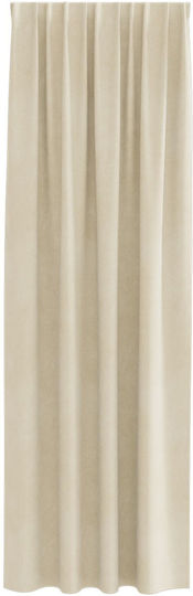 vidaXL Set Vorhänge mit Bleistiftfalten Beige 140x225cm