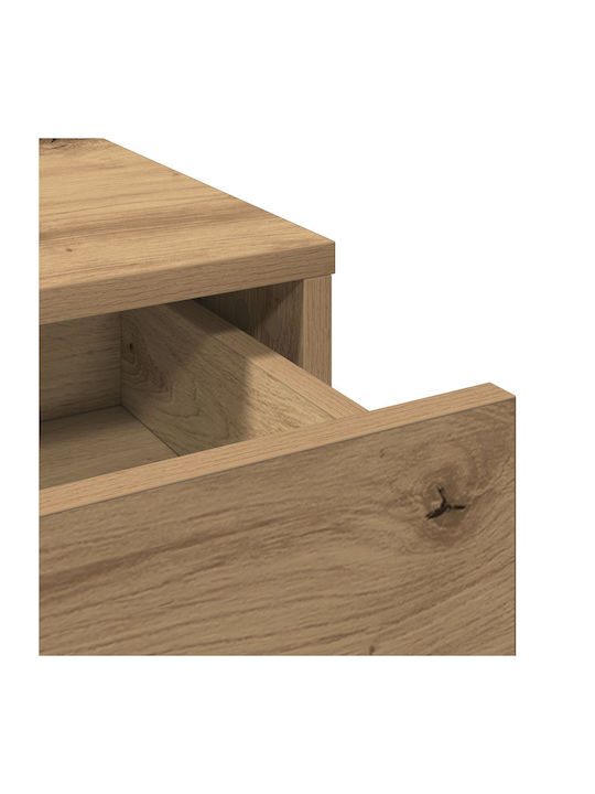 Тоалетна за грим Дървена Artisan Oak с Огледало 50x41x140бр