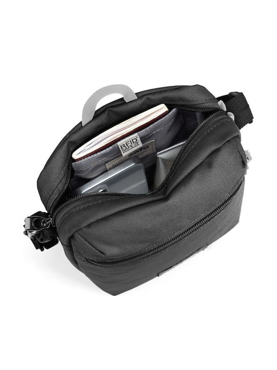 Crossbody Ανδρική Τσάντα Στήθους Μαύρη