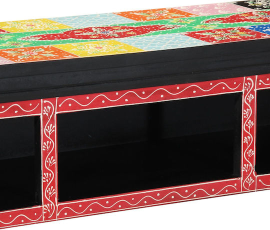 Стенен Многоцветен Рафтове 100x30x22см