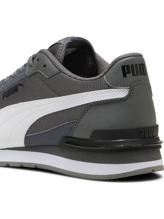 PUMA ST Runner v4 Sneakers Grey-white-black PUMA ST Runner v4 Sneakers Grey-white-black