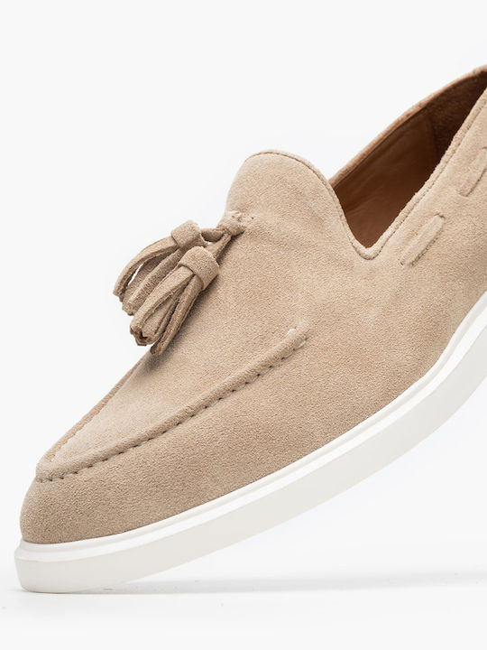 Men's Loafers Beige