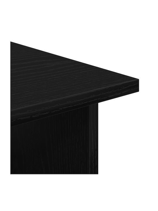 Cabinet de Birou cu roți Black Oak 60x45x55cm