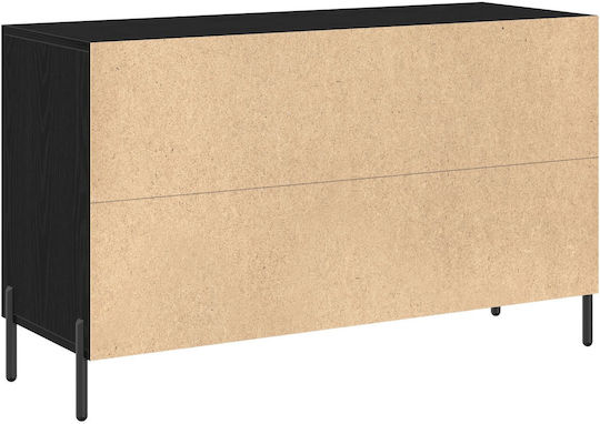 Мебели за съхранение Черно 100x36x60см