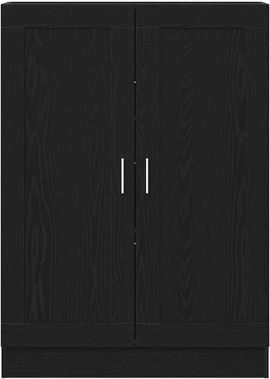 Мебели за съхранение дървен Black Oak 82.5x30.5x115см