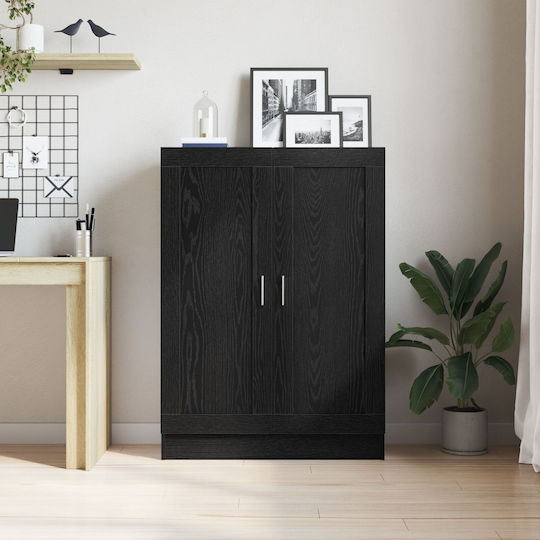 Мебели за съхранение дървен Black Oak 82.5x30.5x115см