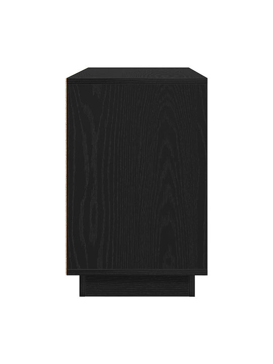 Bufet din Lemn Negru 102x35x55cm