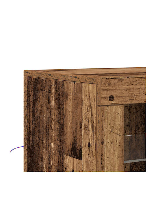 Μπουφές από Μασίφ Ξύλο Παλιού Ξύλου 41x37x100cm