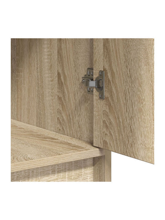 Bodenstehende Schminktisch Schlafzimmer Holz Somana mit Spiegel 78.5x41x135cm
