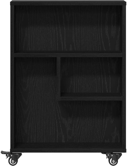 Βιβλιοθήκη Μαύρη Δρυς 48x13x68εκ. 868090 Βιβλιοθήκη Μαύρη Δρυς 48x13x68εκ. 868090