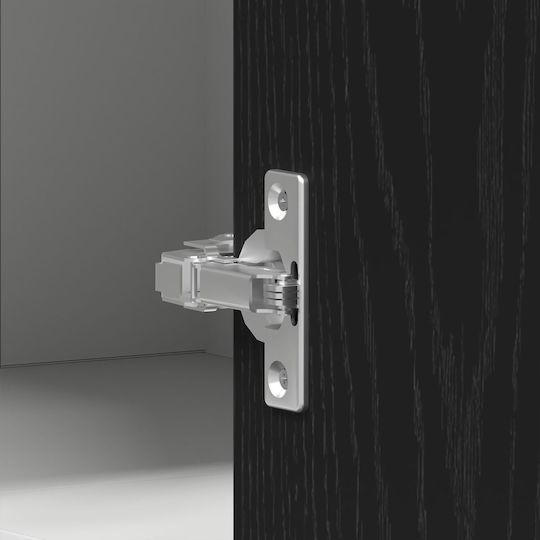 Dulap de Colț pardoseală Μαύρο Δρυς 57x57x60buc