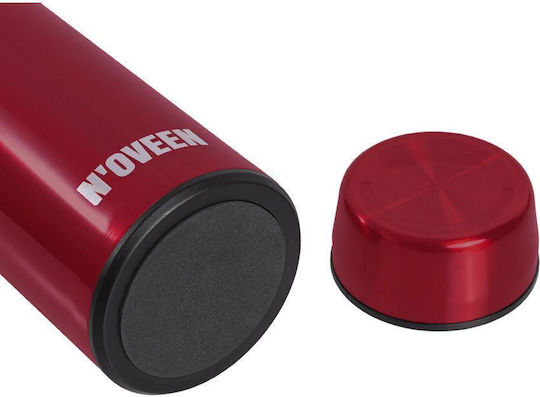Thermos Sticlă Termos Oțel Inoxidabil 700ml Roșie